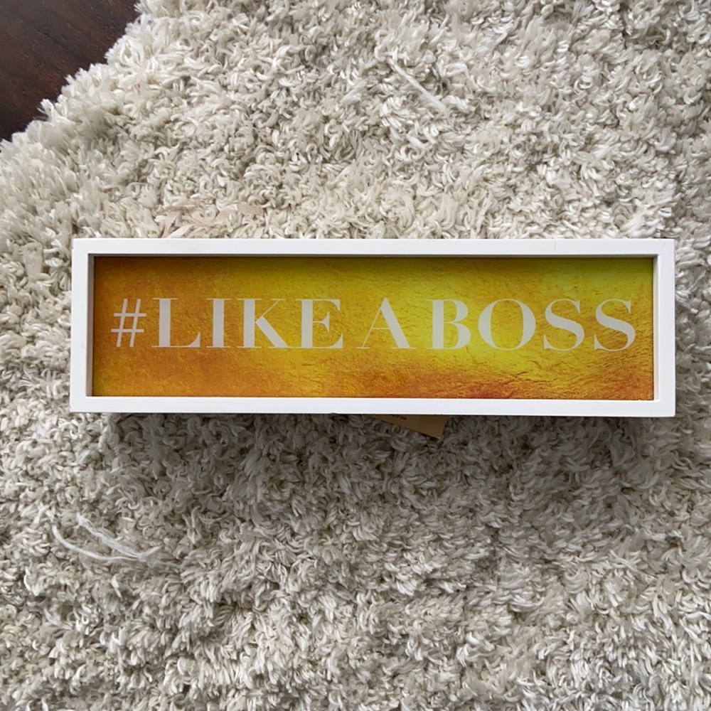 Mercantile “Like A Boss” Light Up Box